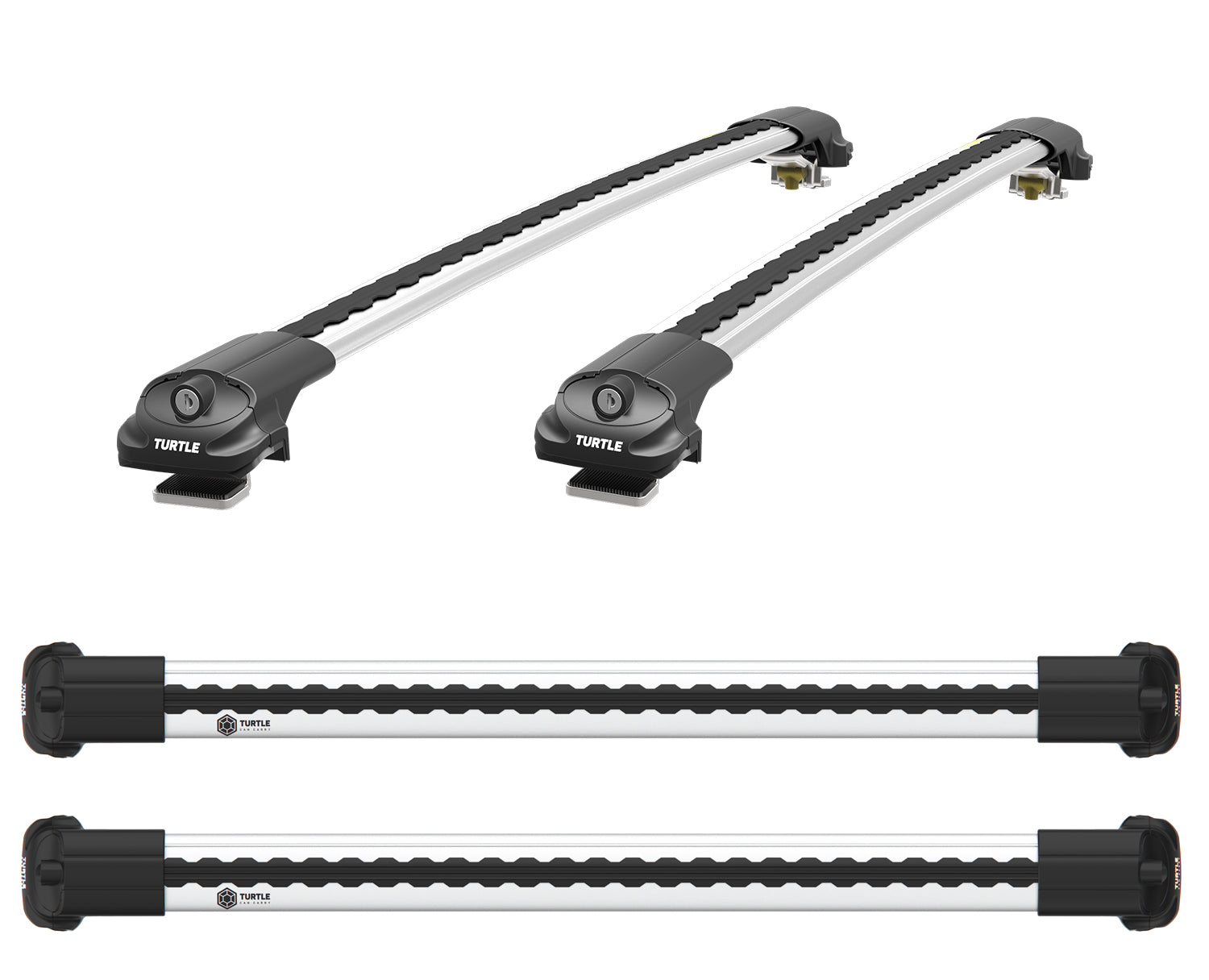 Ram Promaster City Roof Rack Cross Bars Silver Color Ram Promaster City Roof Rack Cross Bars Silver Color